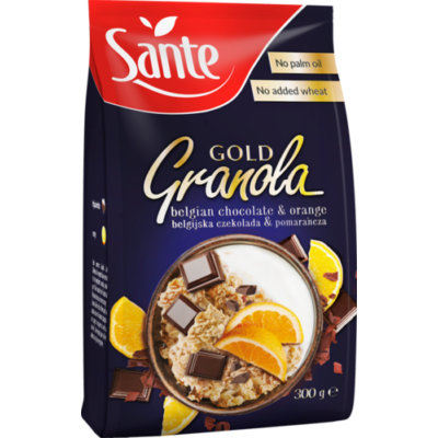 Sante Granola Gold - csokoládés-narancsos 300 g