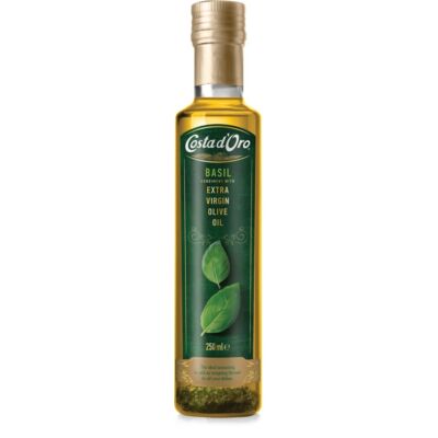 Costa d'Oro bazsalikomos extraszűz olivaolaj 250 ml